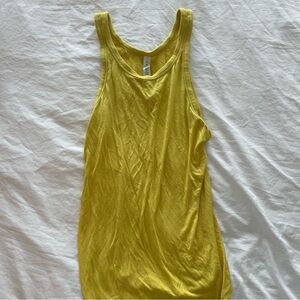 Lululemon Yellow Tank Top
